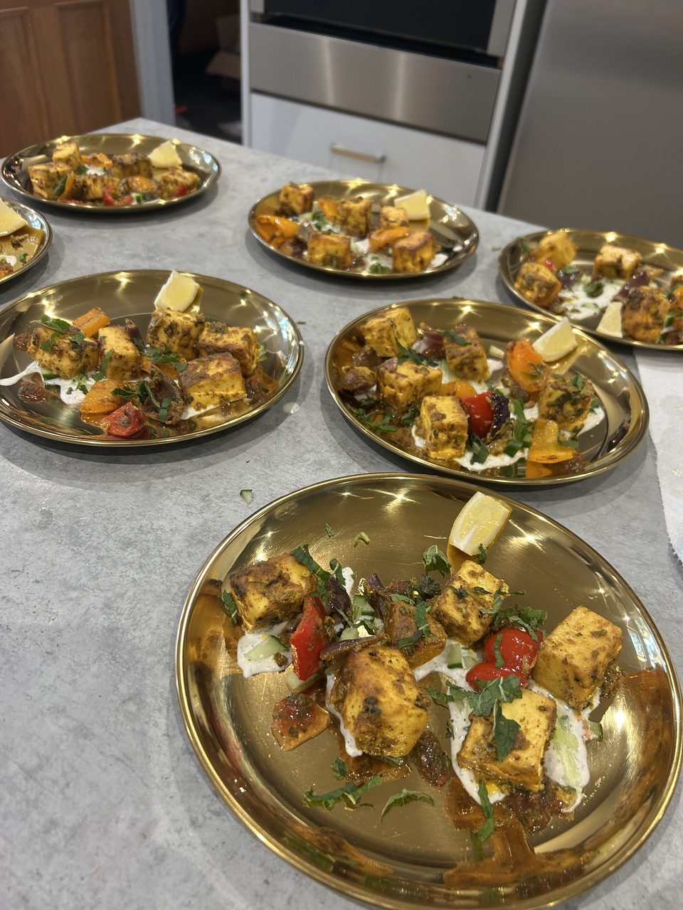 Heritage Dining sharing plates at Sangeeta's Table