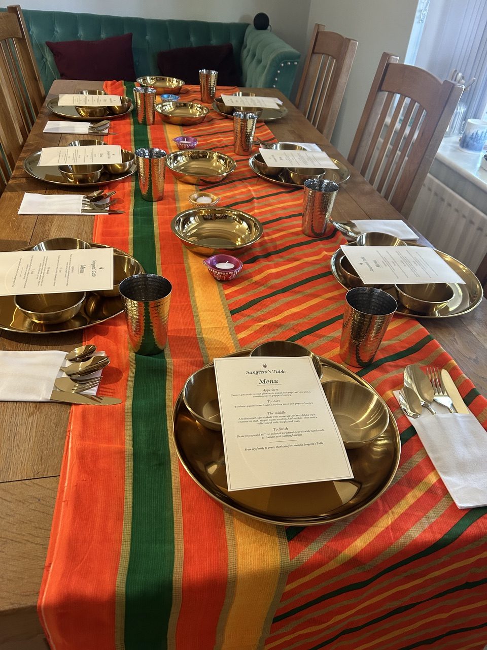Private Dining at Sangeeta's Table